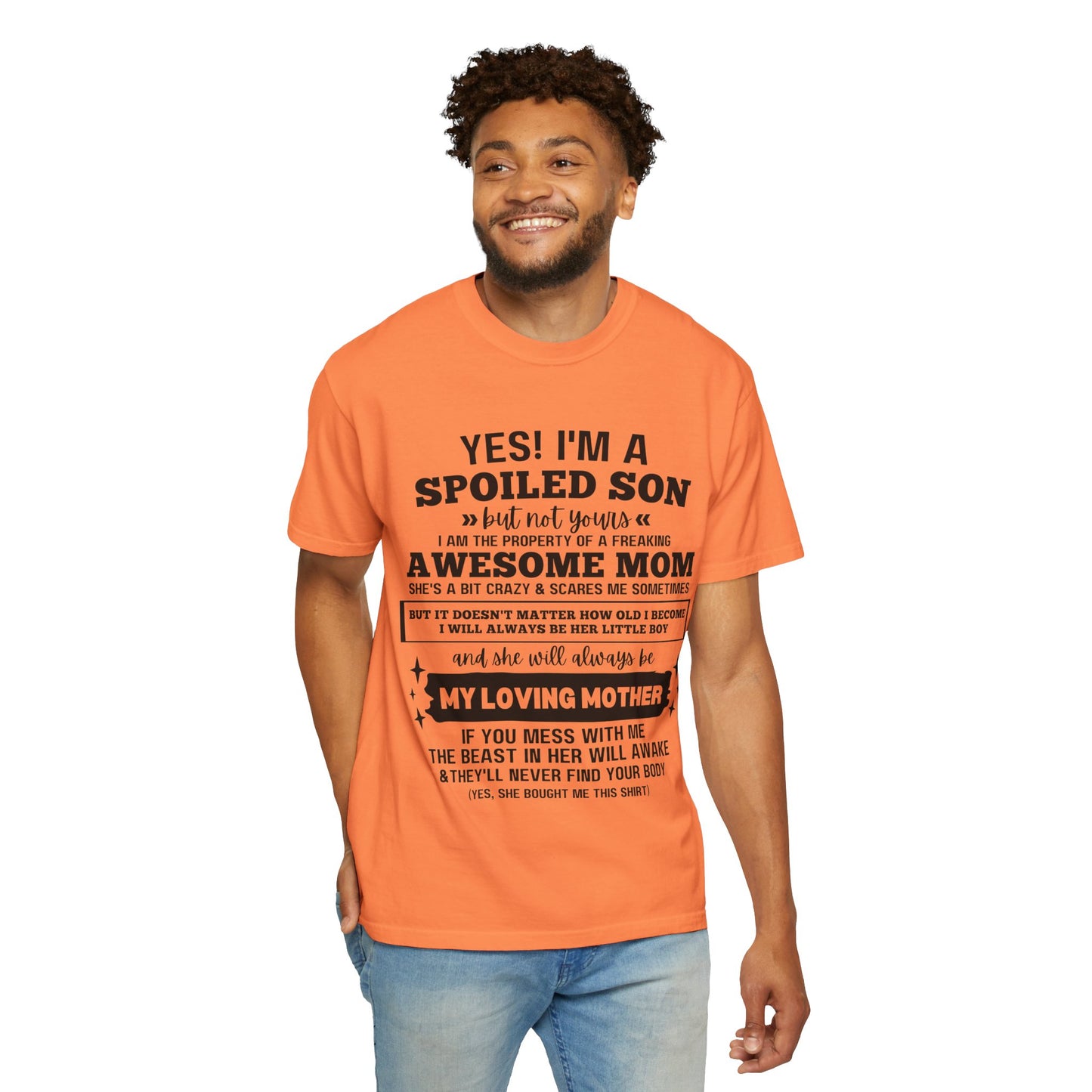 To My Son | Unisex Garment-Dyed T-shirt