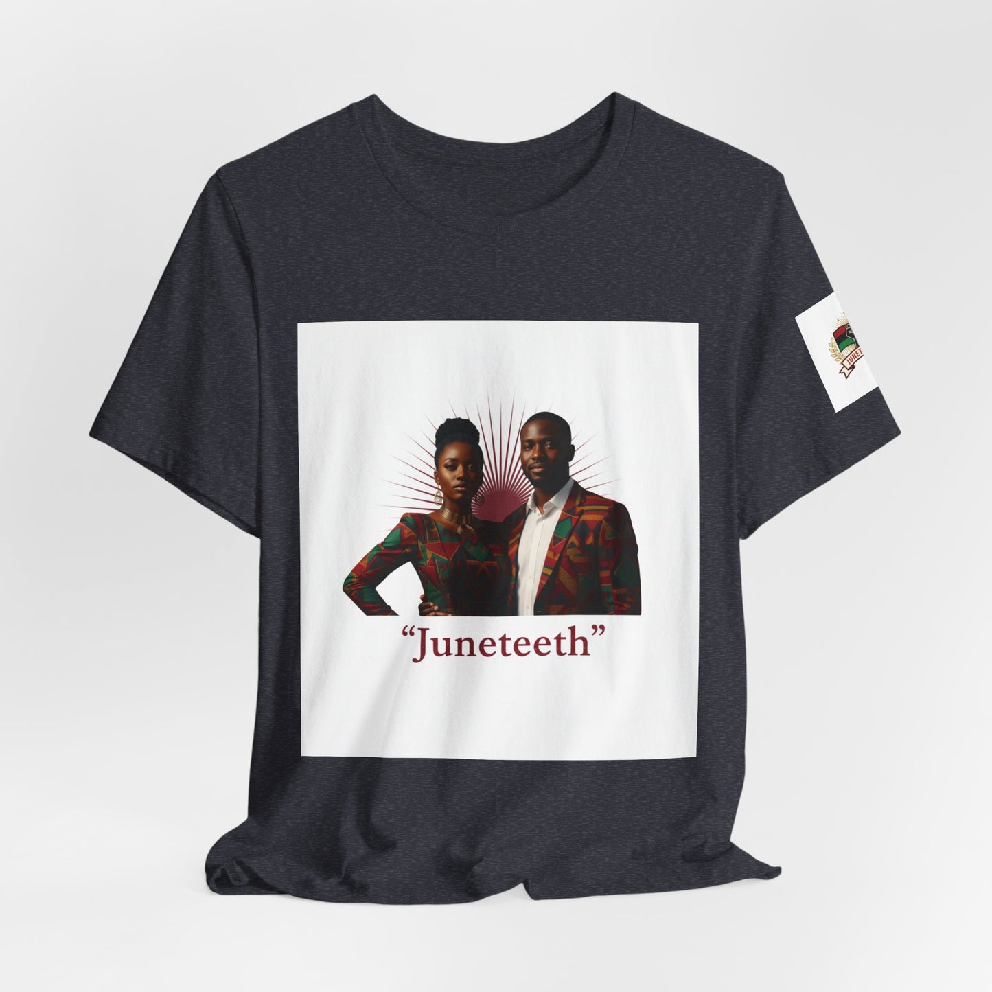 Juneteenth Graphic Tee — "Juneteeth" Freedom Celebration T-Shirt