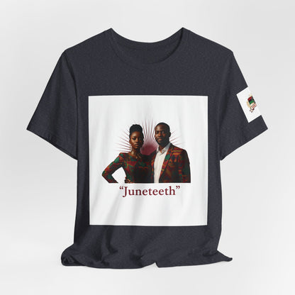 Juneteenth Graphic Tee — "Juneteeth" Freedom Celebration T-Shirt