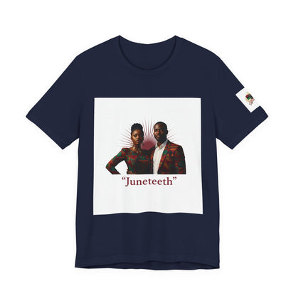 Juneteenth Graphic Tee — "Juneteeth" Freedom Celebration T-Shirt