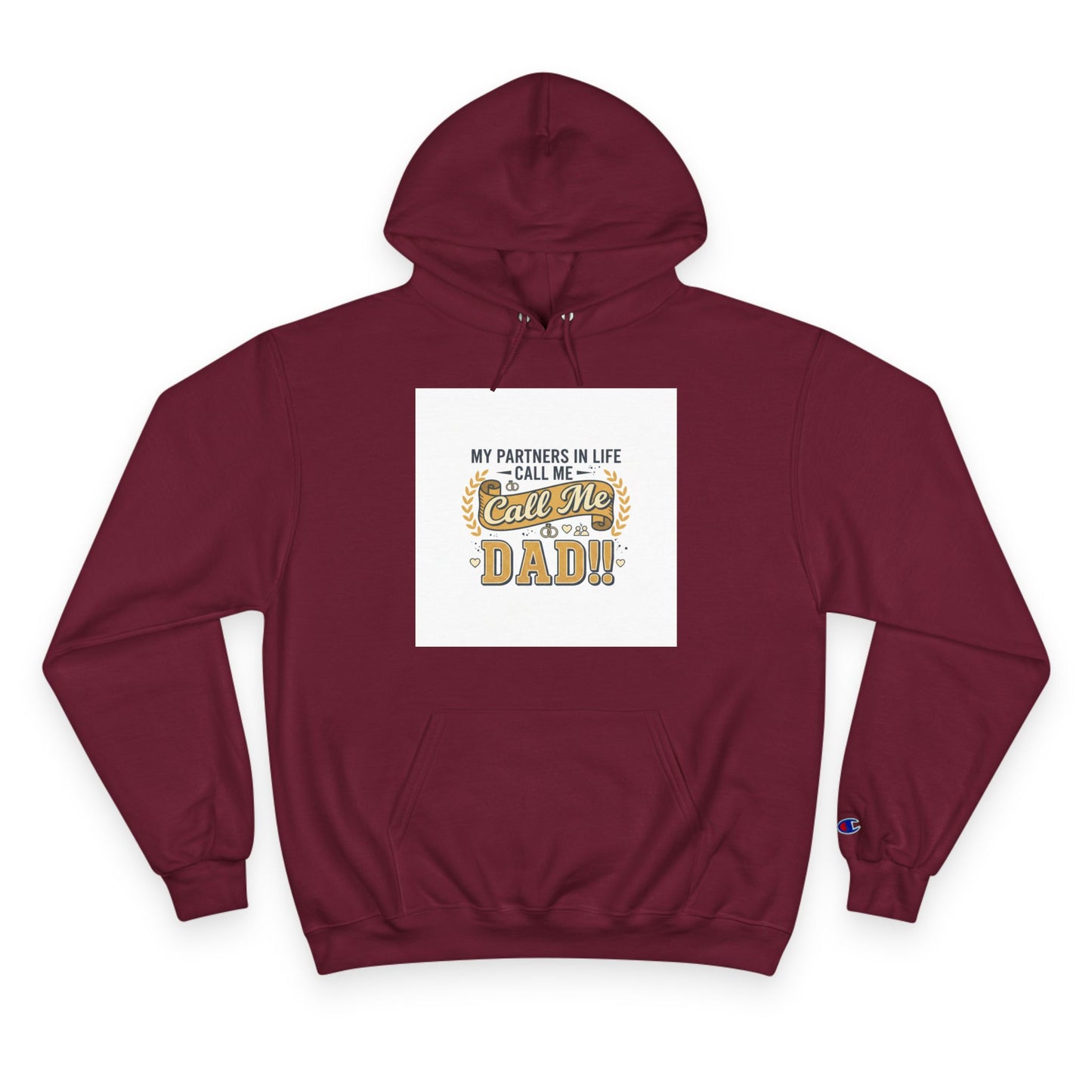 Dad Level 1001 Hoodie — 'My Partners in Life Call Me Dad' Graphic Sweatshirt