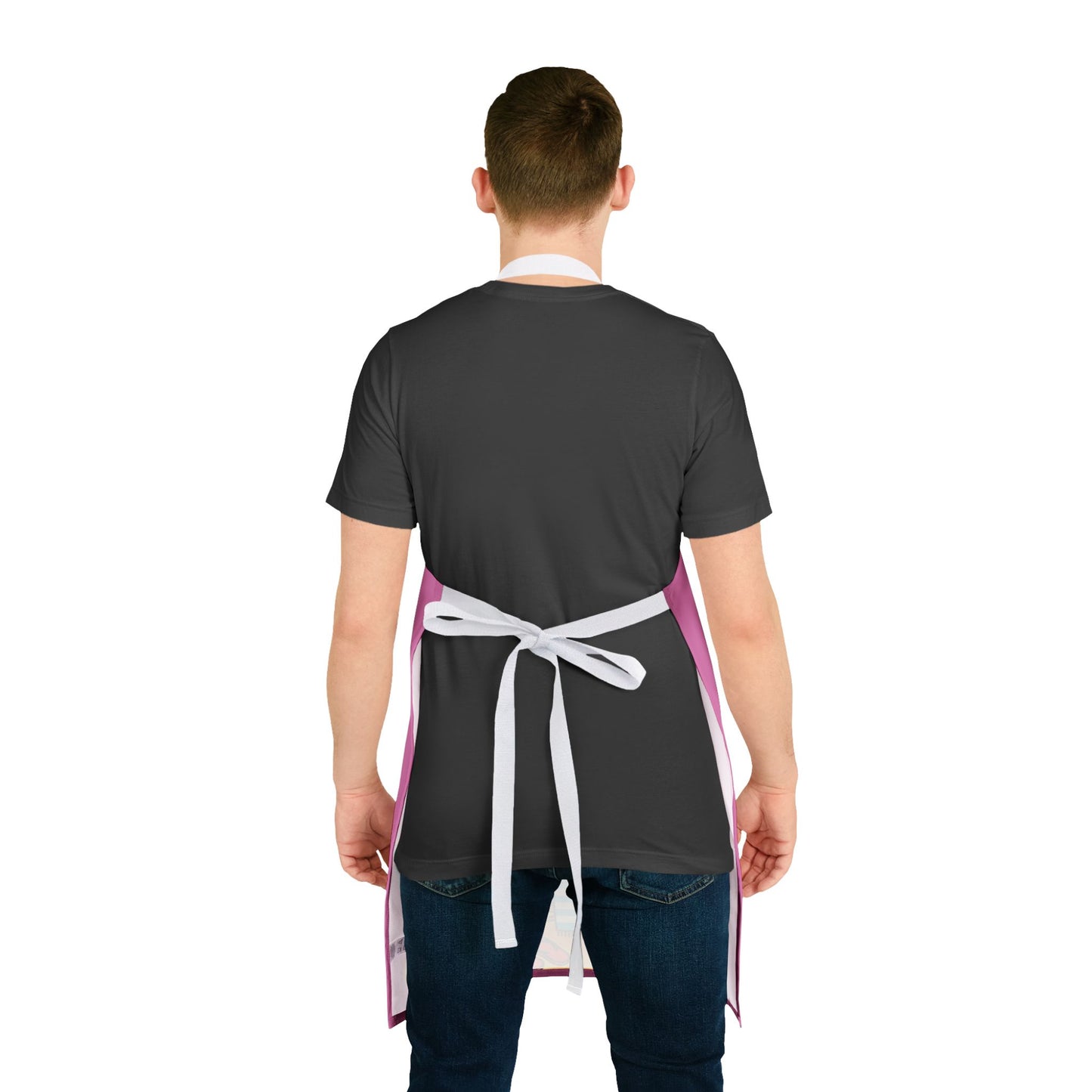 Summertime Beach Scene Apron — Colorful Summer Cooking & BBQ Gift
