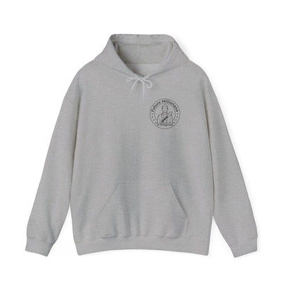 Make Money Not Excuses Hoodie — Motivational Vintage Badge Hooded Sweatshirt