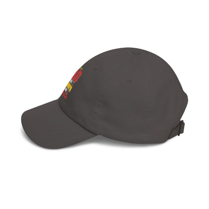 Dad Grandpa Classic Cap — Vintage Stacked Titles Hat ("Dad, Grandpa")