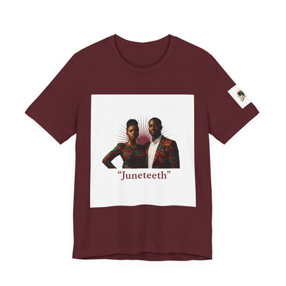 Juneteenth Graphic Tee — "Juneteeth" Freedom Celebration T-Shirt