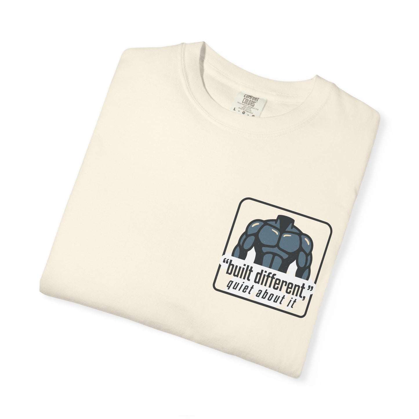 Graphic T-Shirt — “No Announcements, Just Results” Motivational Fitness Tee