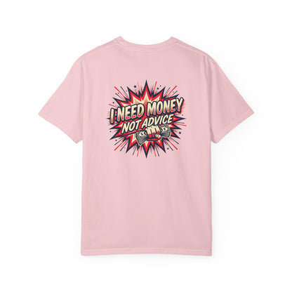 I Need Money Not Advice T-Shirt — Retro Comic Graphic Tee