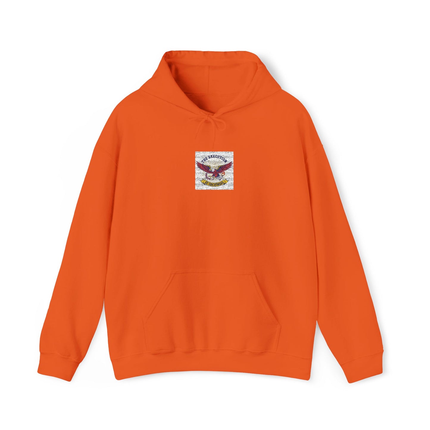 Patriotic Eagle Floral Hoodie – American Flag Wings Graphic Sweatshirt