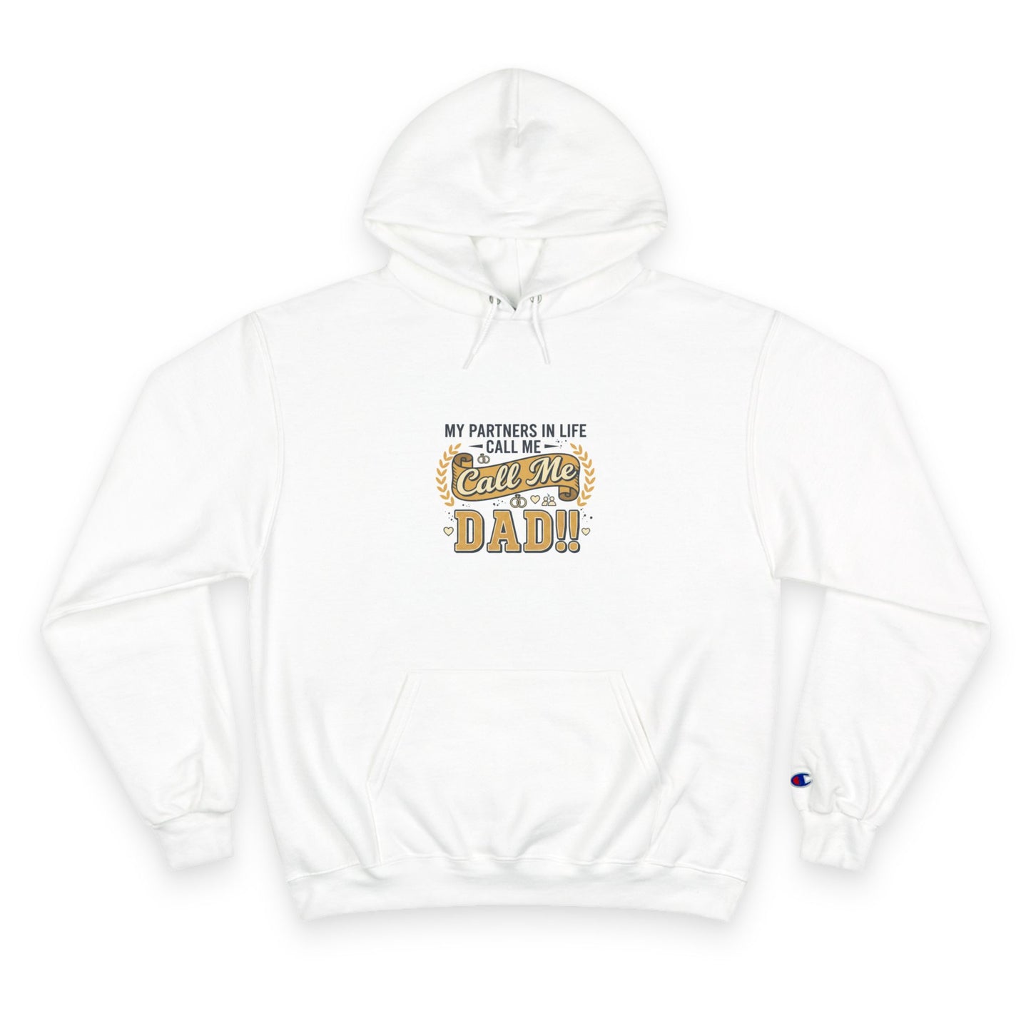 Dad Level 1001 Hoodie — 'My Partners in Life Call Me Dad' Graphic Sweatshirt
