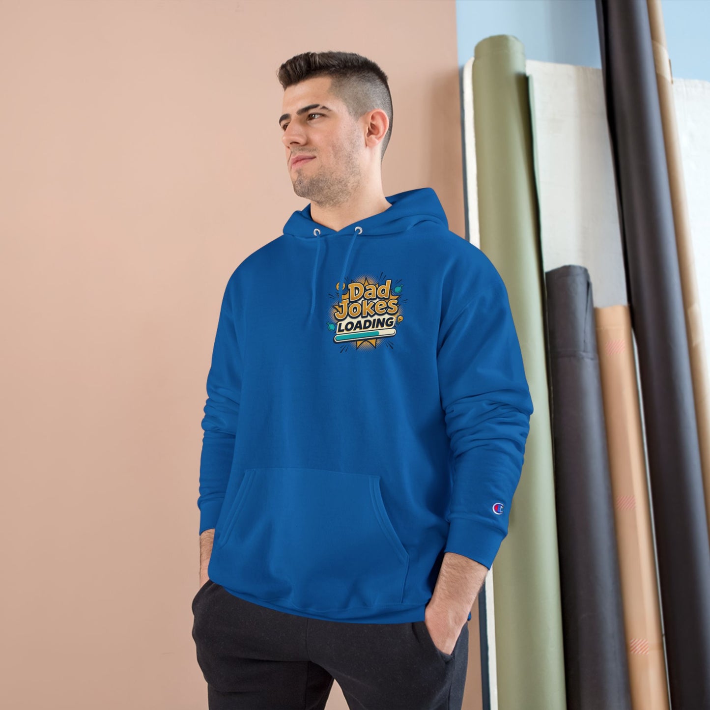 Dad The Man Hoodie — “Dad Jokes Loading” & “The Man, The Myth, The Legend” Graphic Hoodie