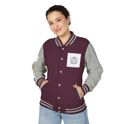 Letterman Jacket — Gothic Queen Illustration Varsity Jacket