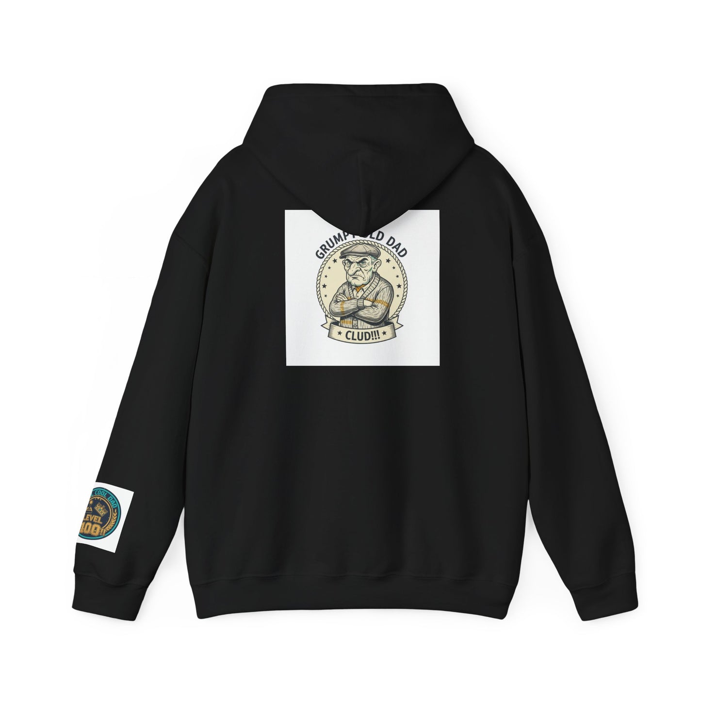 Dad & Grandpa Hoodie — Grumpy Old Dad Club Vintage Pullover