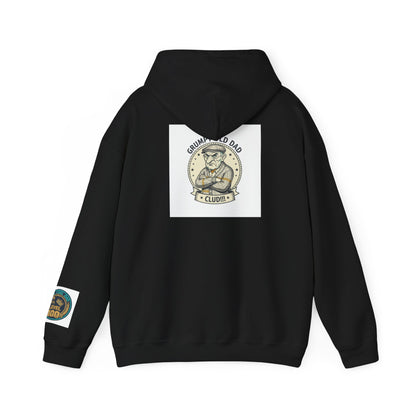 Dad & Grandpa Hoodie — Grumpy Old Dad Club Vintage Pullover