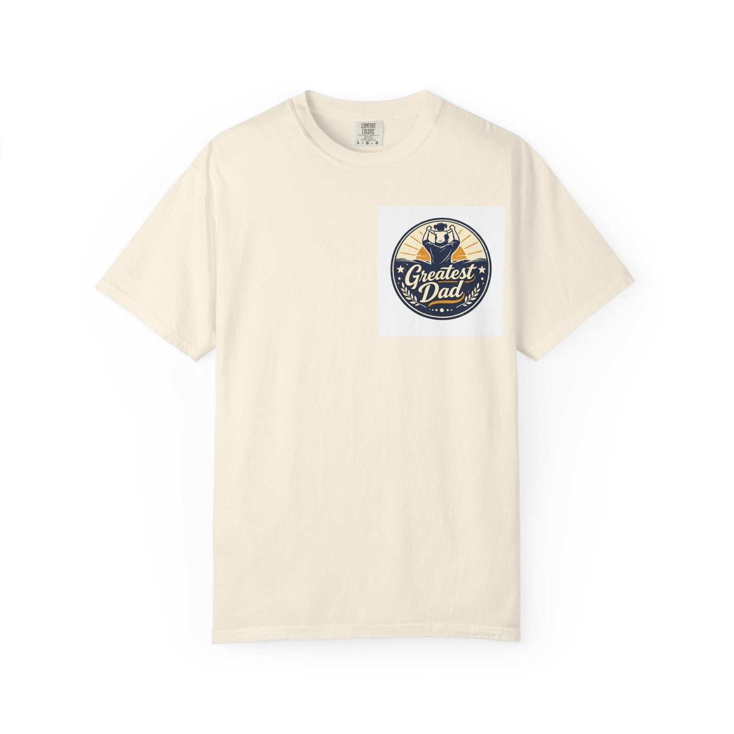 Greatest Dad Vintage Badge T-Shirt