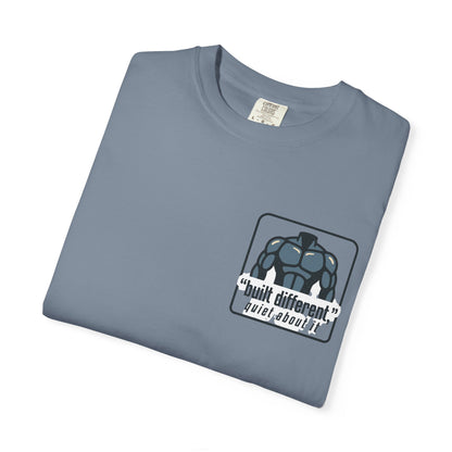 Graphic T-Shirt — “No Announcements, Just Results” Motivational Fitness Tee