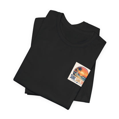 Endless Summer Surf Tee — Retro Sunset Palm Beach T-Shirt