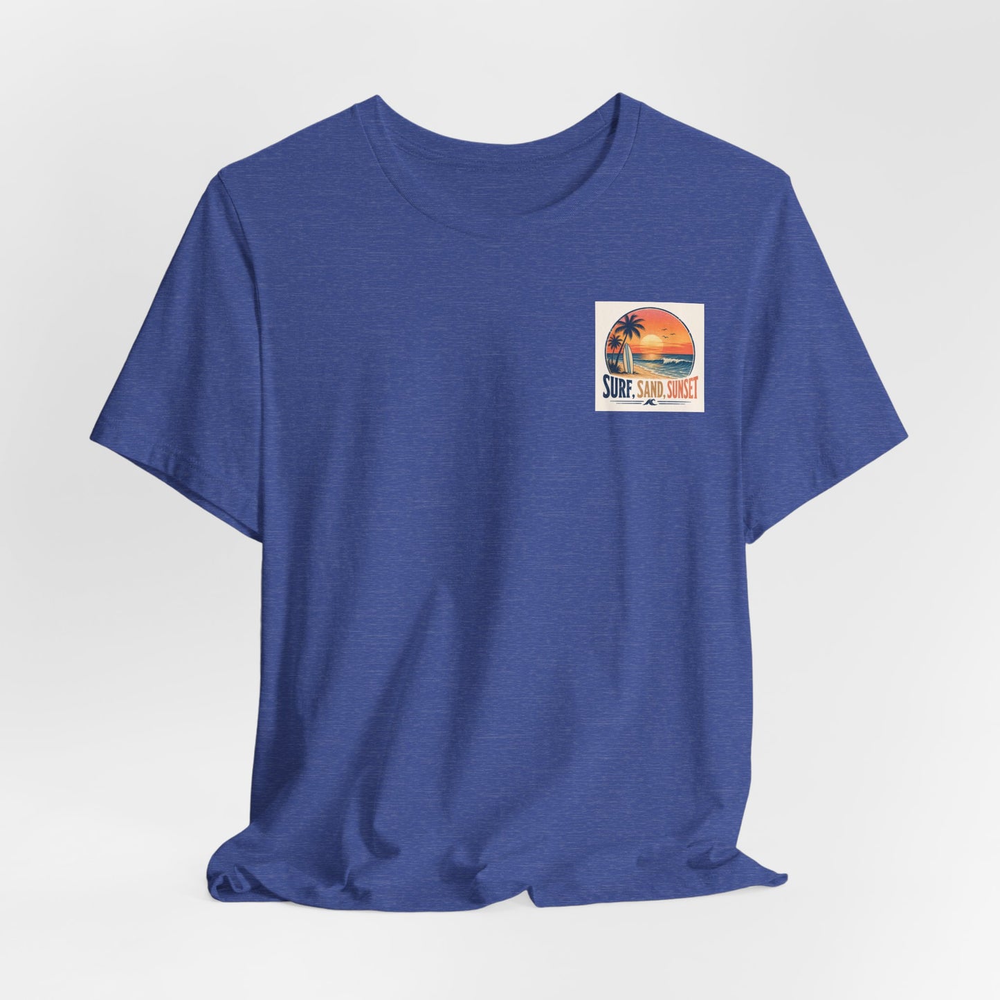Endless Summer Surf Tee — Retro Sunset Palm Beach T-Shirt