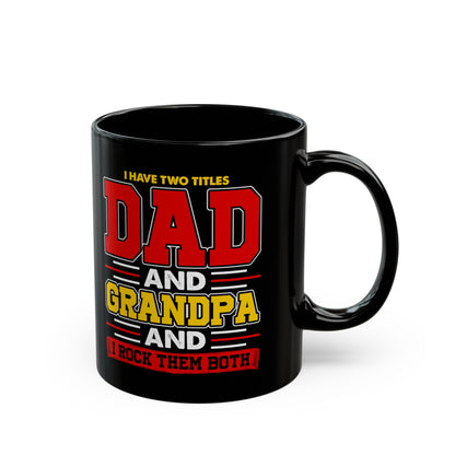 To My Dad | Black Mug