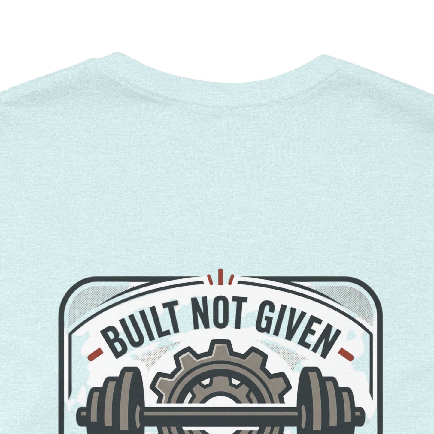 Stay Focused / Built Not Given Fitness T‑Shirt — “Stay Broke or Focused” Motivational Gym Tee