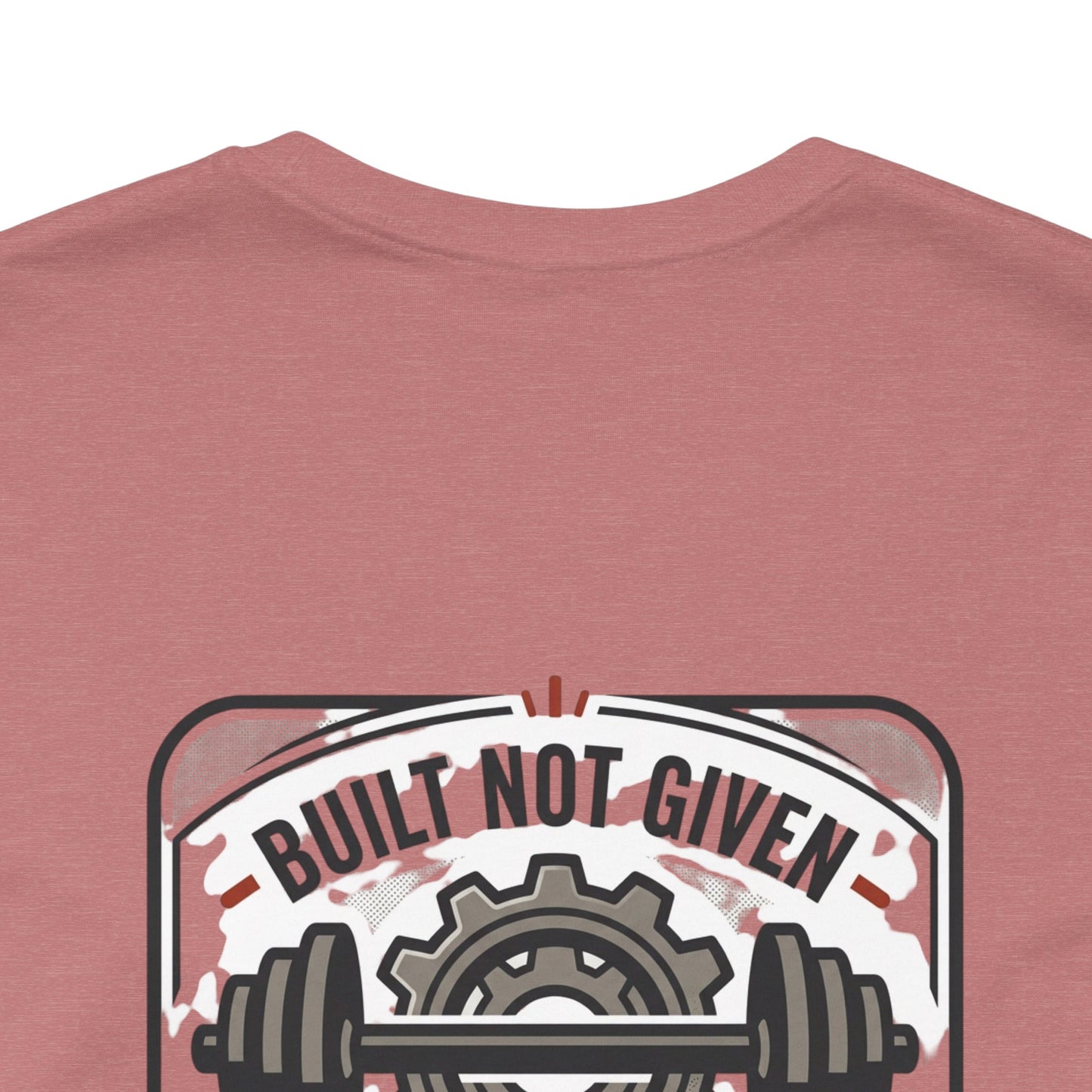 Stay Focused / Built Not Given Fitness T‑Shirt — “Stay Broke or Focused” Motivational Gym Tee