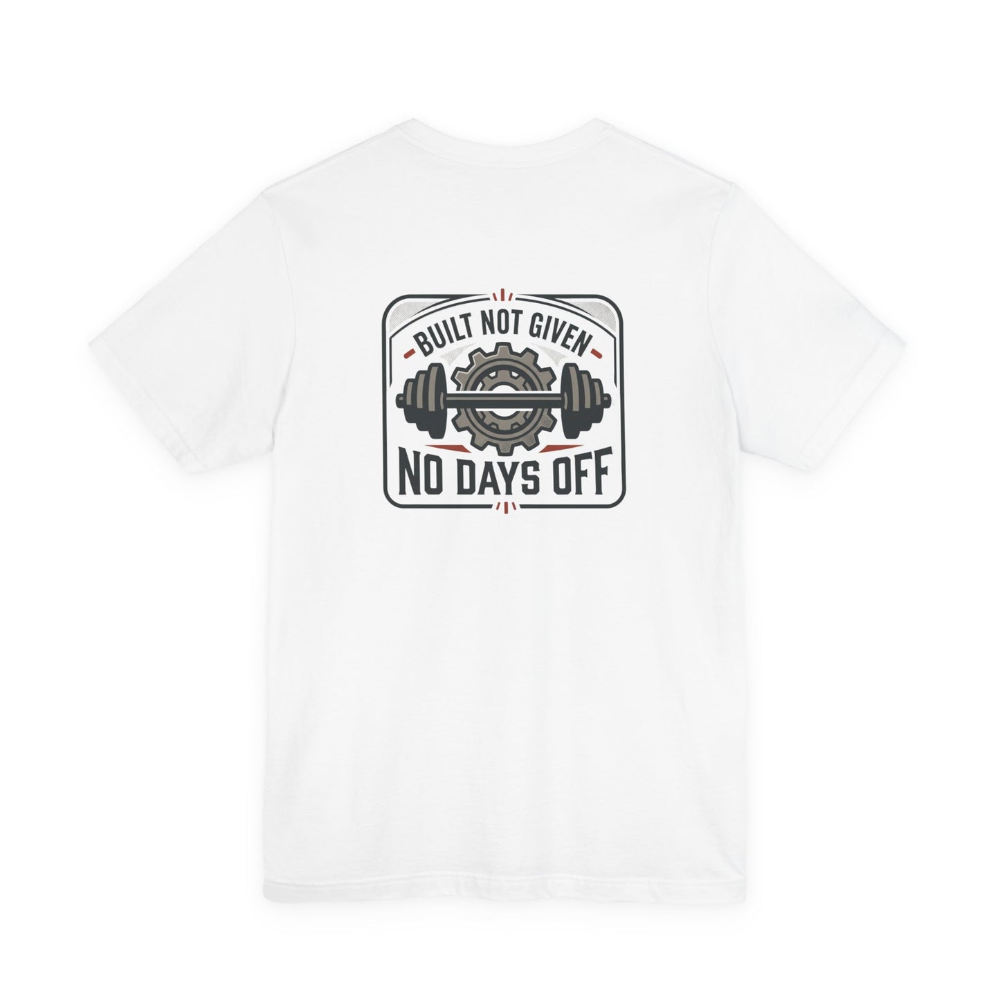 Stay Focused / Built Not Given Fitness T‑Shirt — “Stay Broke or Focused” Motivational Gym Tee