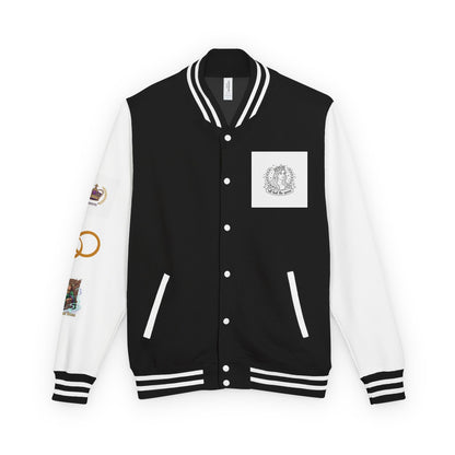 Letterman Jacket — Gothic Queen Illustration Varsity Jacket
