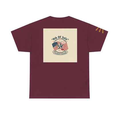 4th of July Americana Tee — Patriotic Flag Picnic T-Shirt