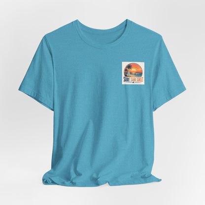 Endless Summer Surf Tee — Retro Sunset Palm Beach T-Shirt