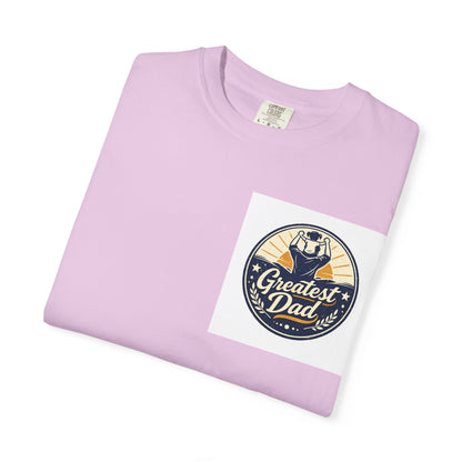 Greatest Dad Vintage Badge T-Shirt