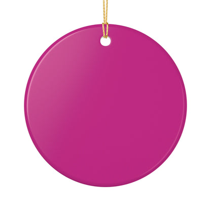 Heart Photo Ornament - "Mothers Love" Ceramic Keepsake for Mom, Personalized Mother's Day Gift