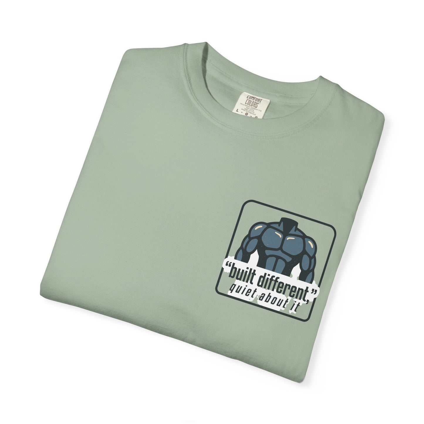 Graphic T-Shirt — “No Announcements, Just Results” Motivational Fitness Tee