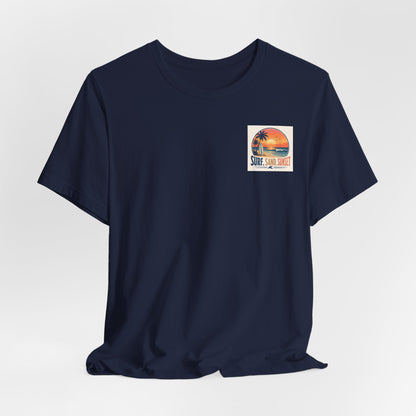 Endless Summer Surf Tee — Retro Sunset Palm Beach T-Shirt