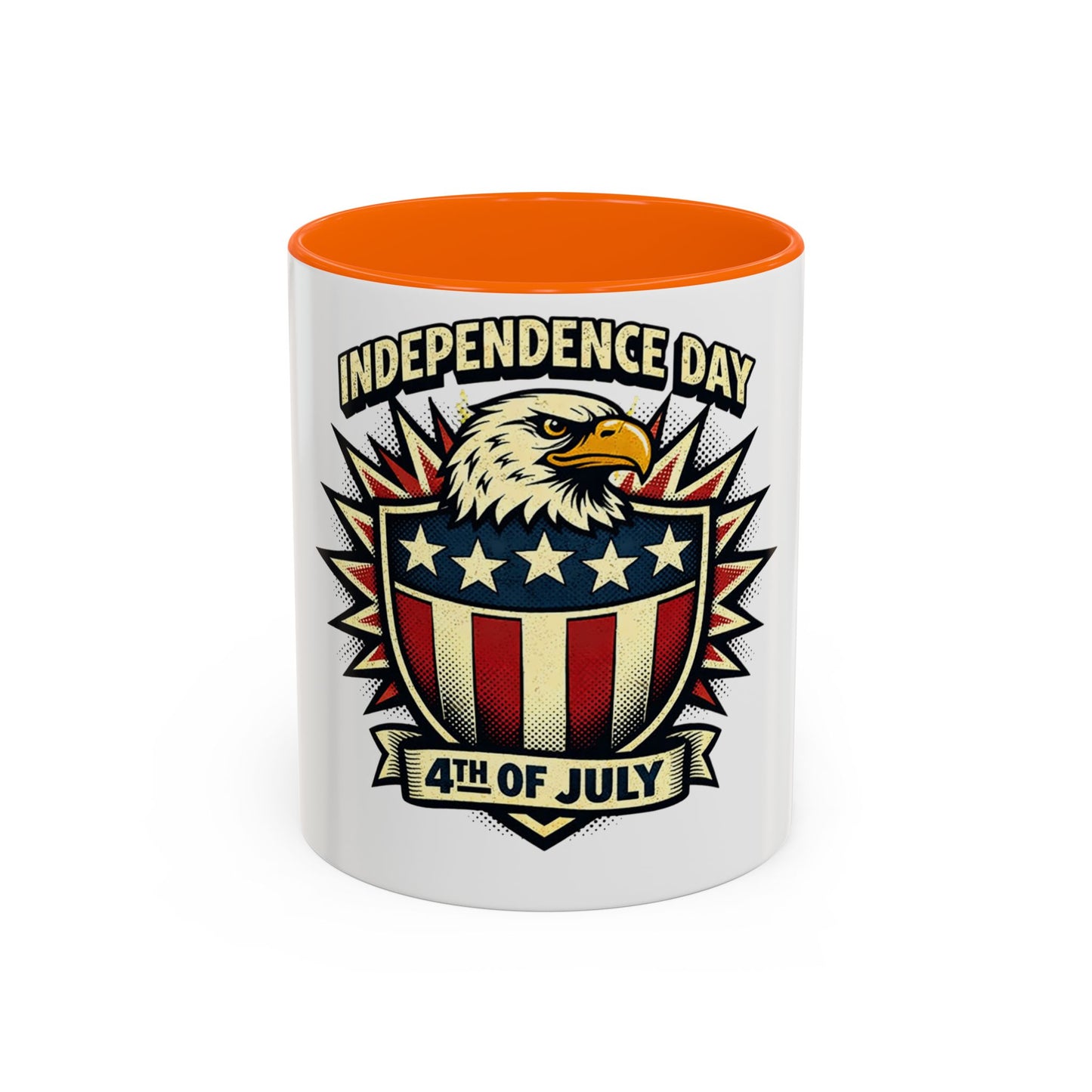 Accent Coffee Mug (11, 15oz) , 4th of july ,independence day.
