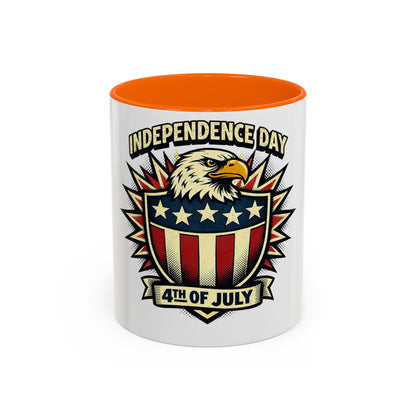 Accent Coffee Mug (11, 15oz) , 4th of july ,independence day.