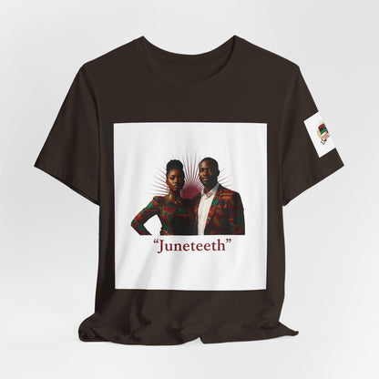 Juneteenth Graphic Tee — "Juneteeth" Freedom Celebration T-Shirt