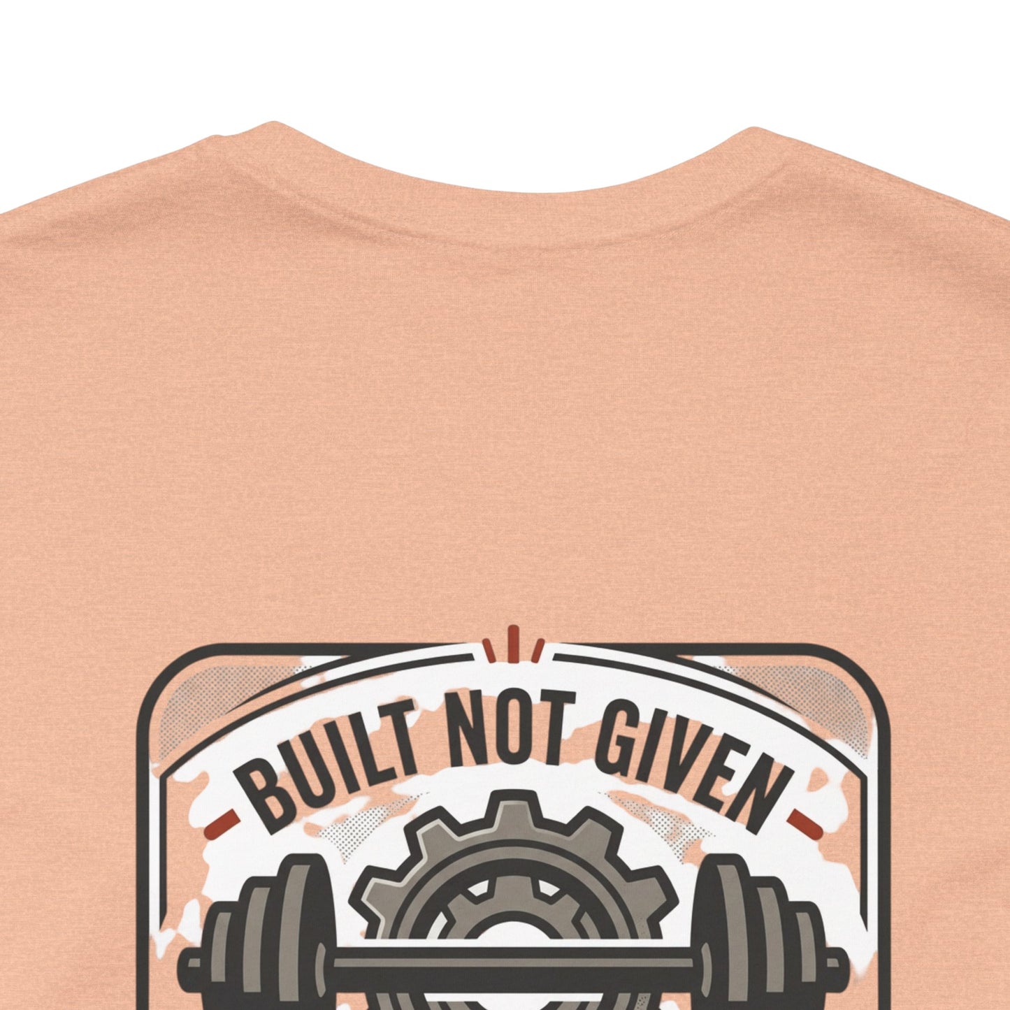 Stay Focused / Built Not Given Fitness T‑Shirt — “Stay Broke or Focused” Motivational Gym Tee