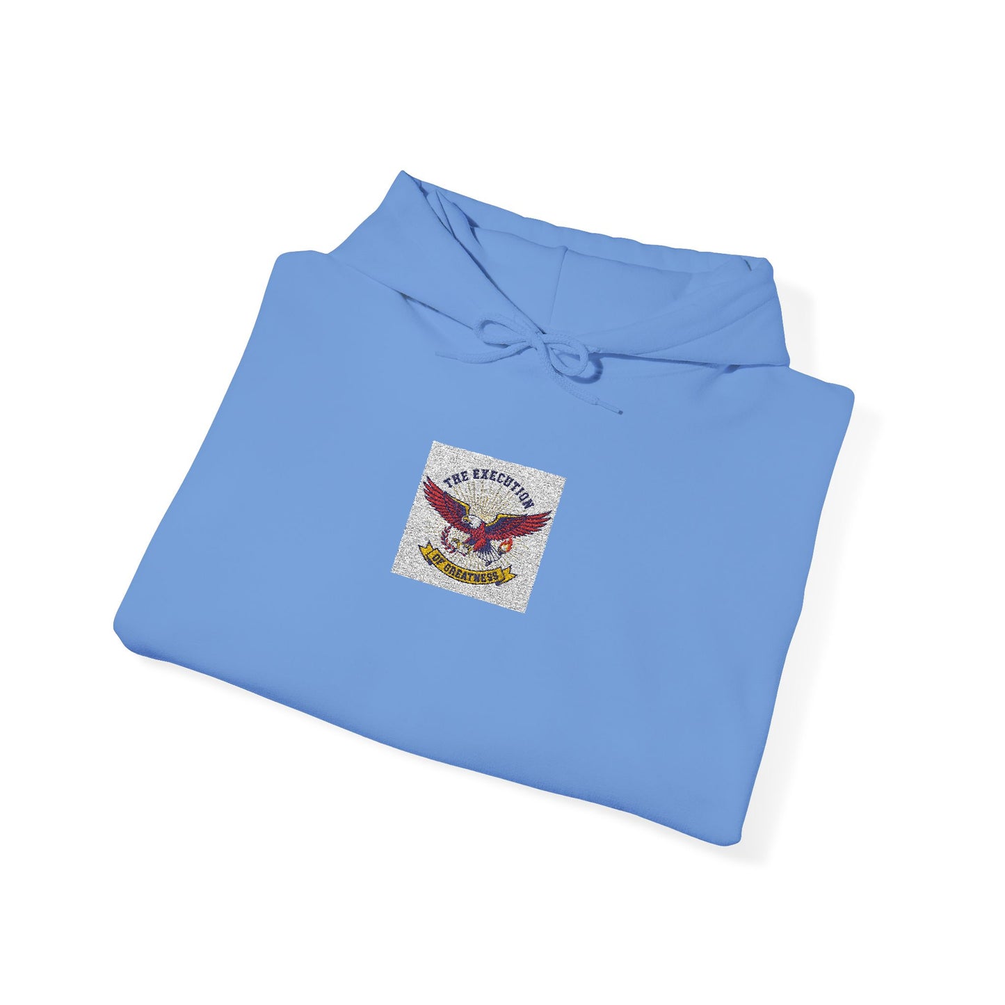 Patriotic Eagle Floral Hoodie – American Flag Wings Graphic Sweatshirt