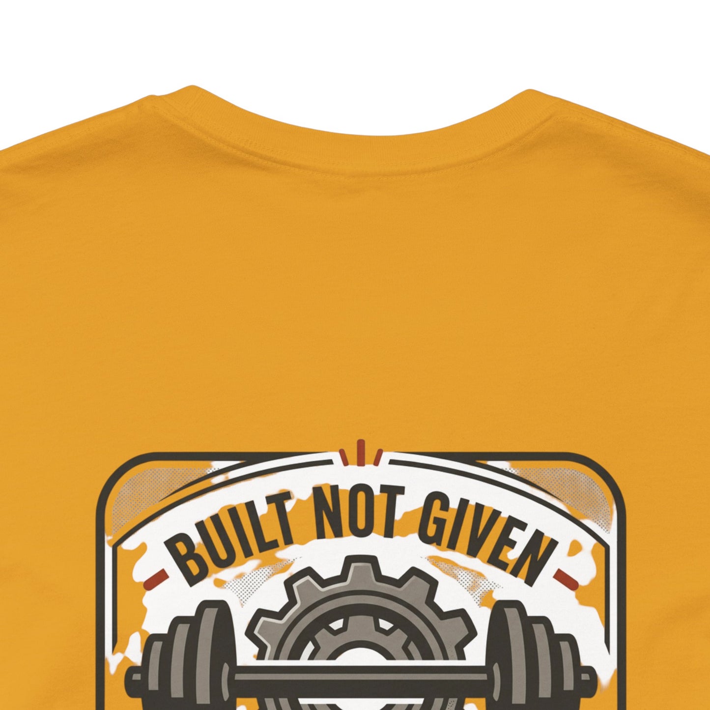 Stay Focused / Built Not Given Fitness T‑Shirt — “Stay Broke or Focused” Motivational Gym Tee