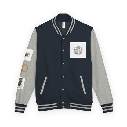 Letterman Jacket — Gothic Queen Illustration Varsity Jacket