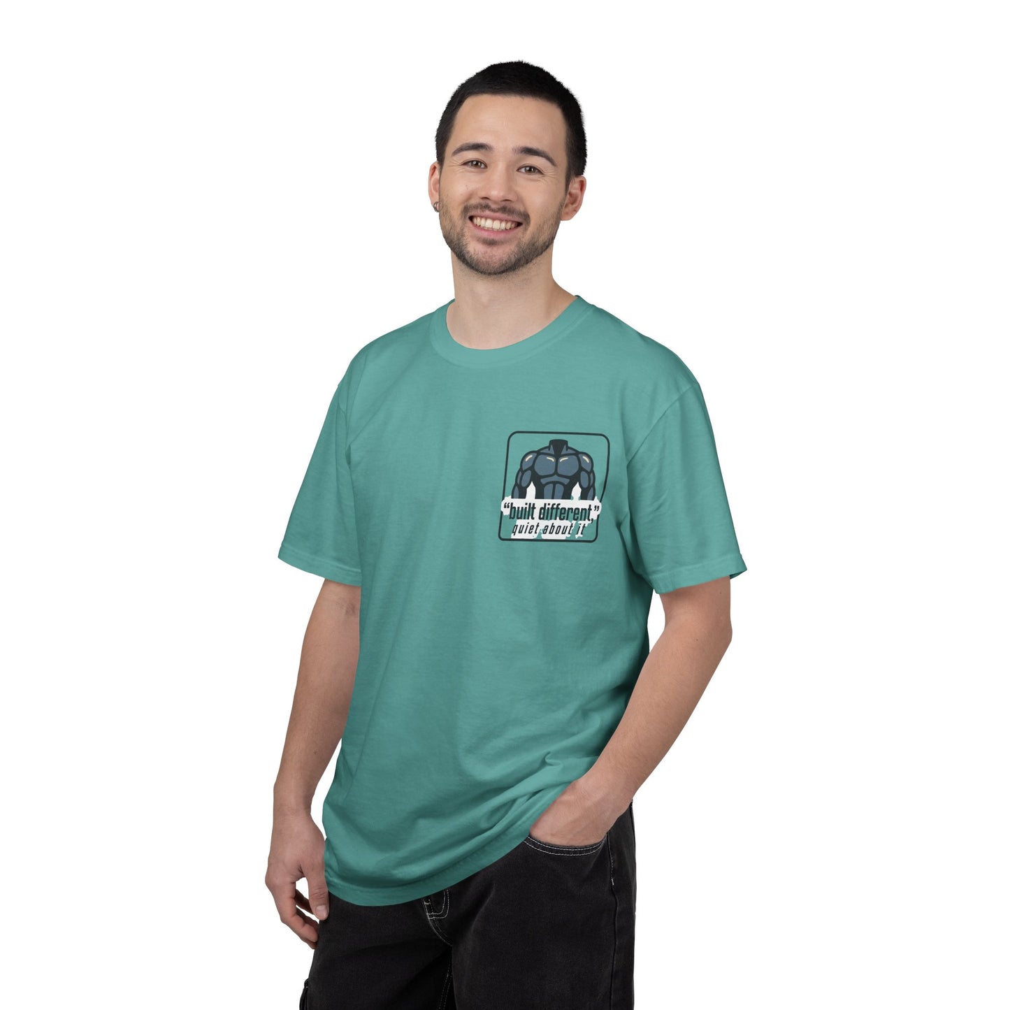Graphic T-Shirt — “No Announcements, Just Results” Motivational Fitness Tee