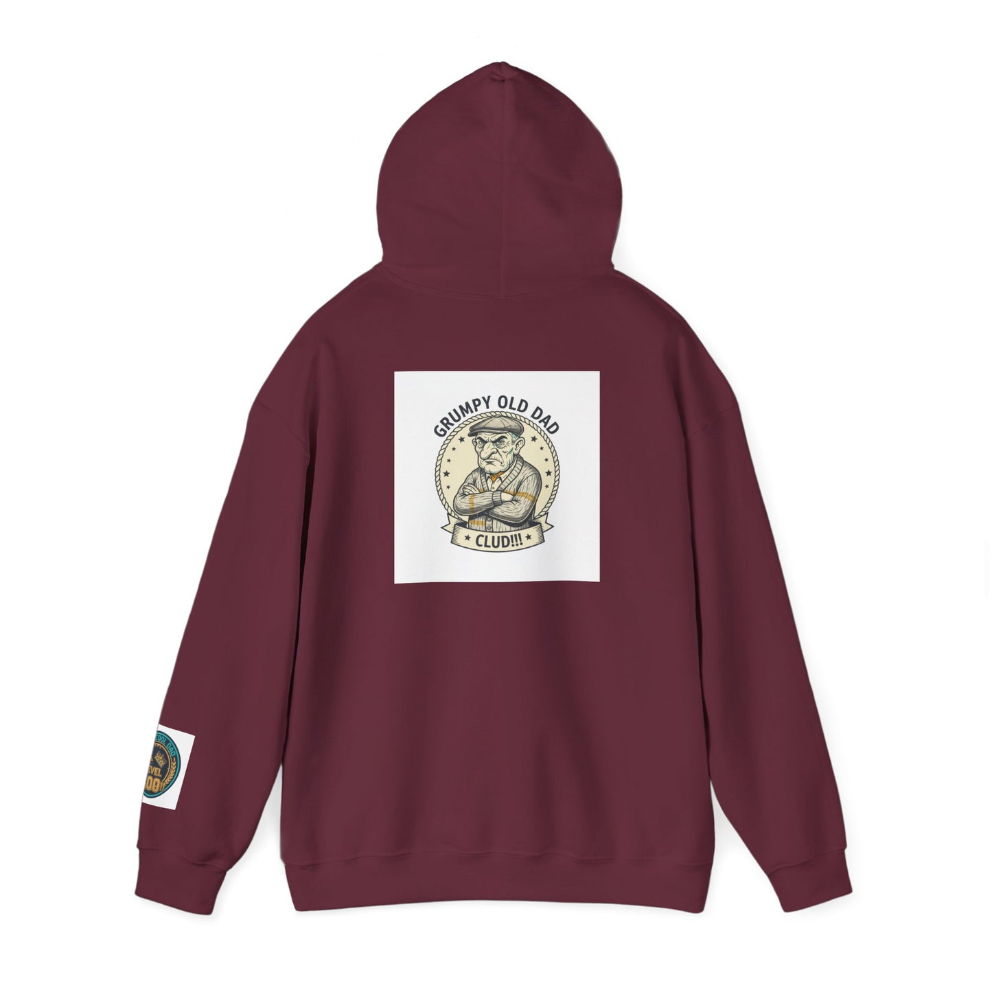 Dad & Grandpa Hoodie — Grumpy Old Dad Club Vintage Pullover