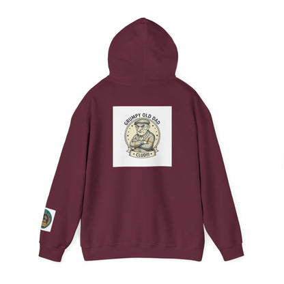 Dad & Grandpa Hoodie — Grumpy Old Dad Club Vintage Pullover