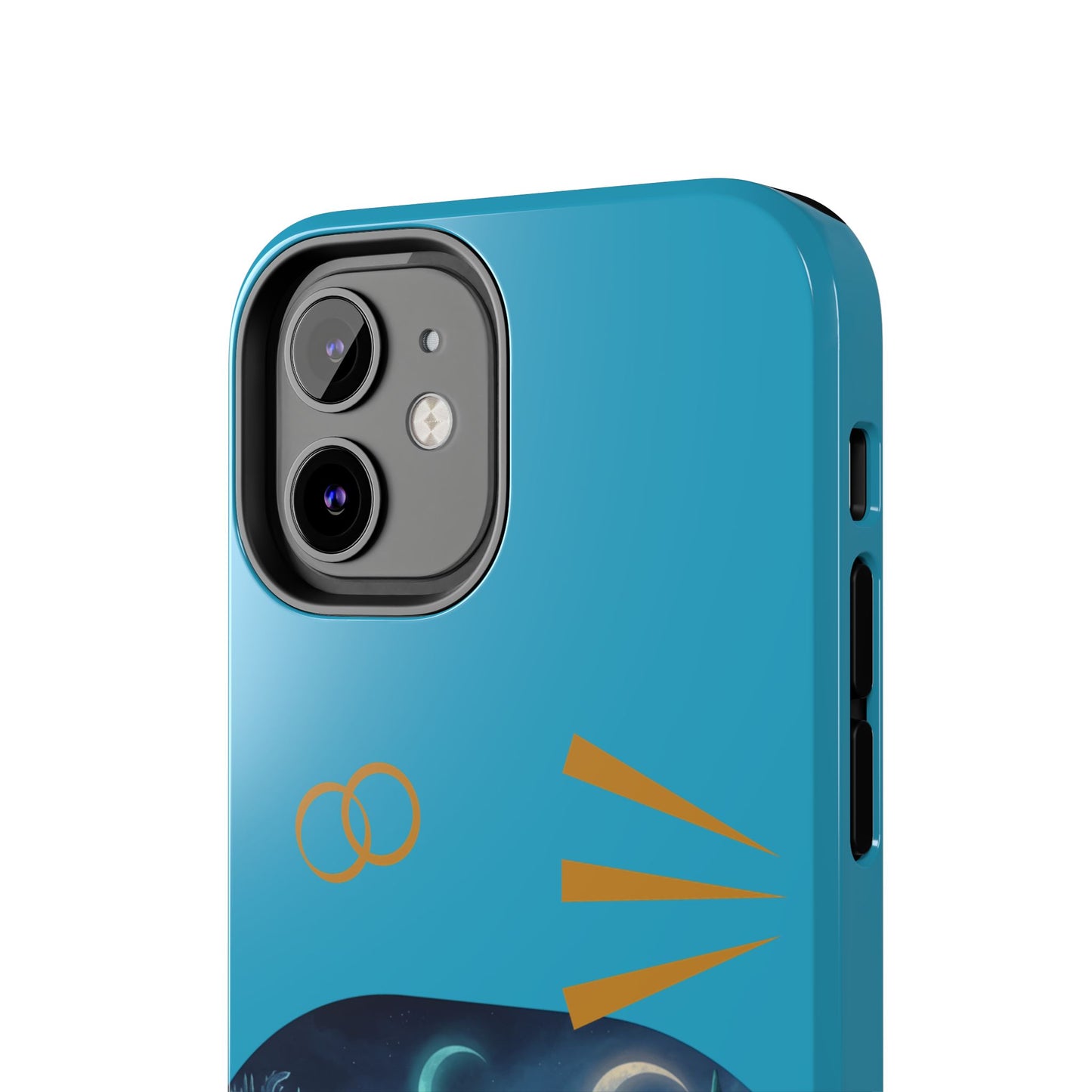 Tough Phone Case — Mystic Moonlit Shore Illustration