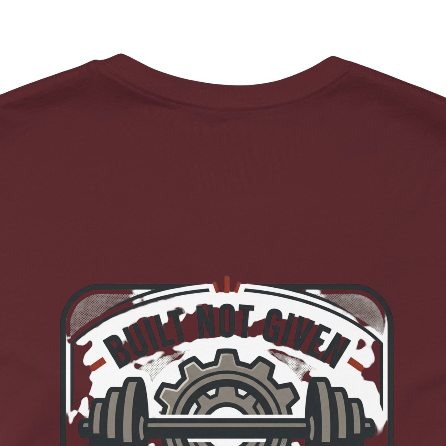 Stay Focused / Built Not Given Fitness T‑Shirt — “Stay Broke or Focused” Motivational Gym Tee