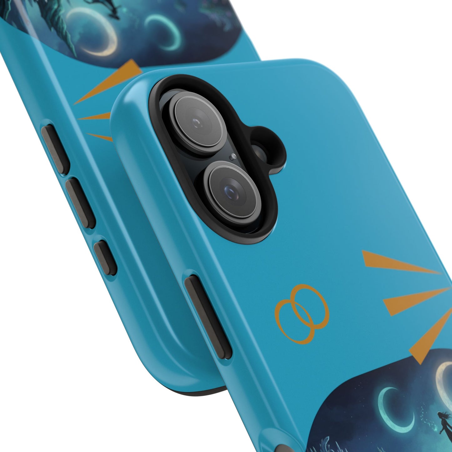Tough Phone Case — Mystic Moonlit Shore Illustration
