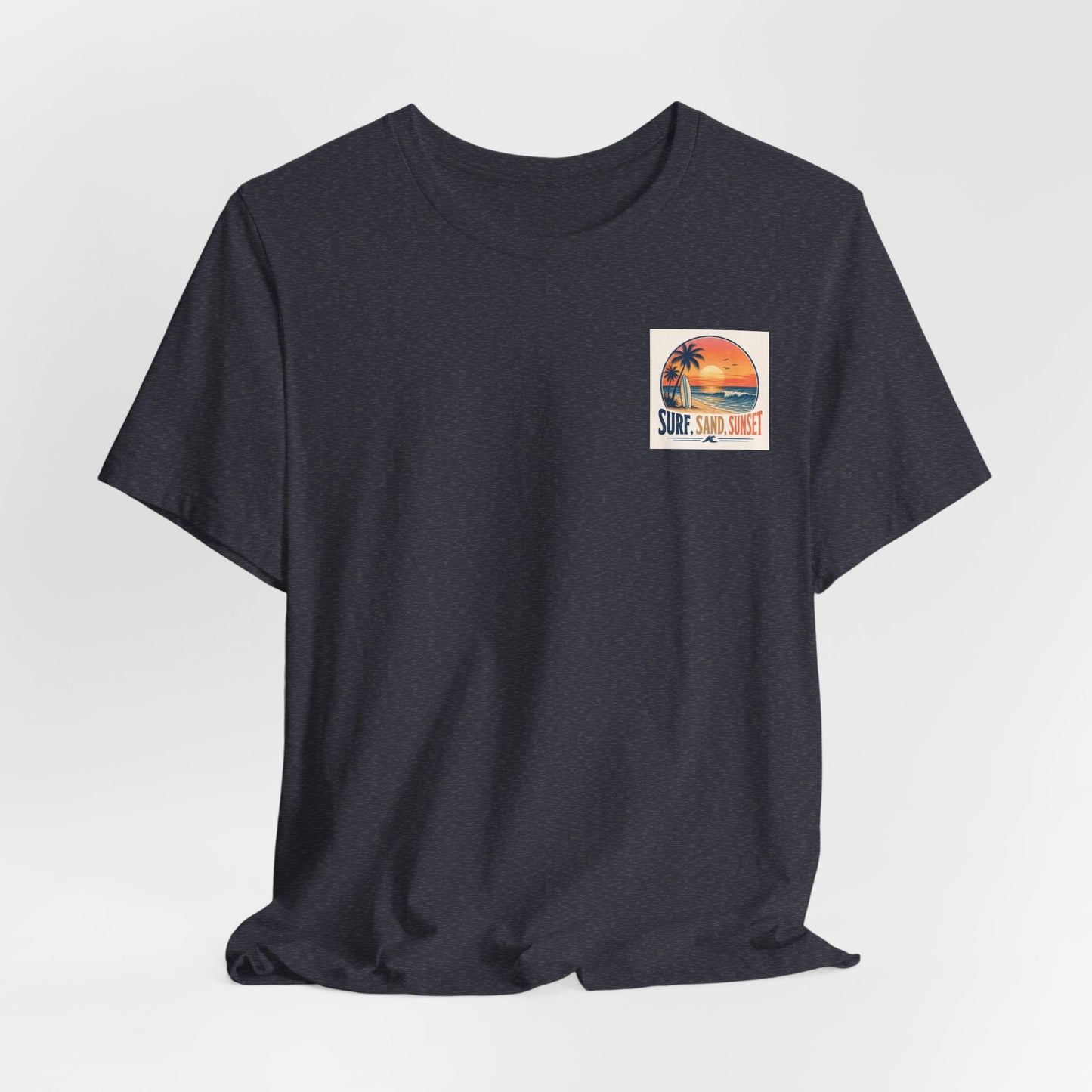 Endless Summer Surf Tee — Retro Sunset Palm Beach T-Shirt
