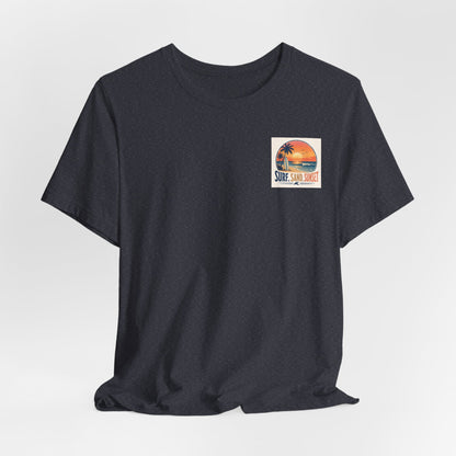 Endless Summer Surf Tee — Retro Sunset Palm Beach T-Shirt