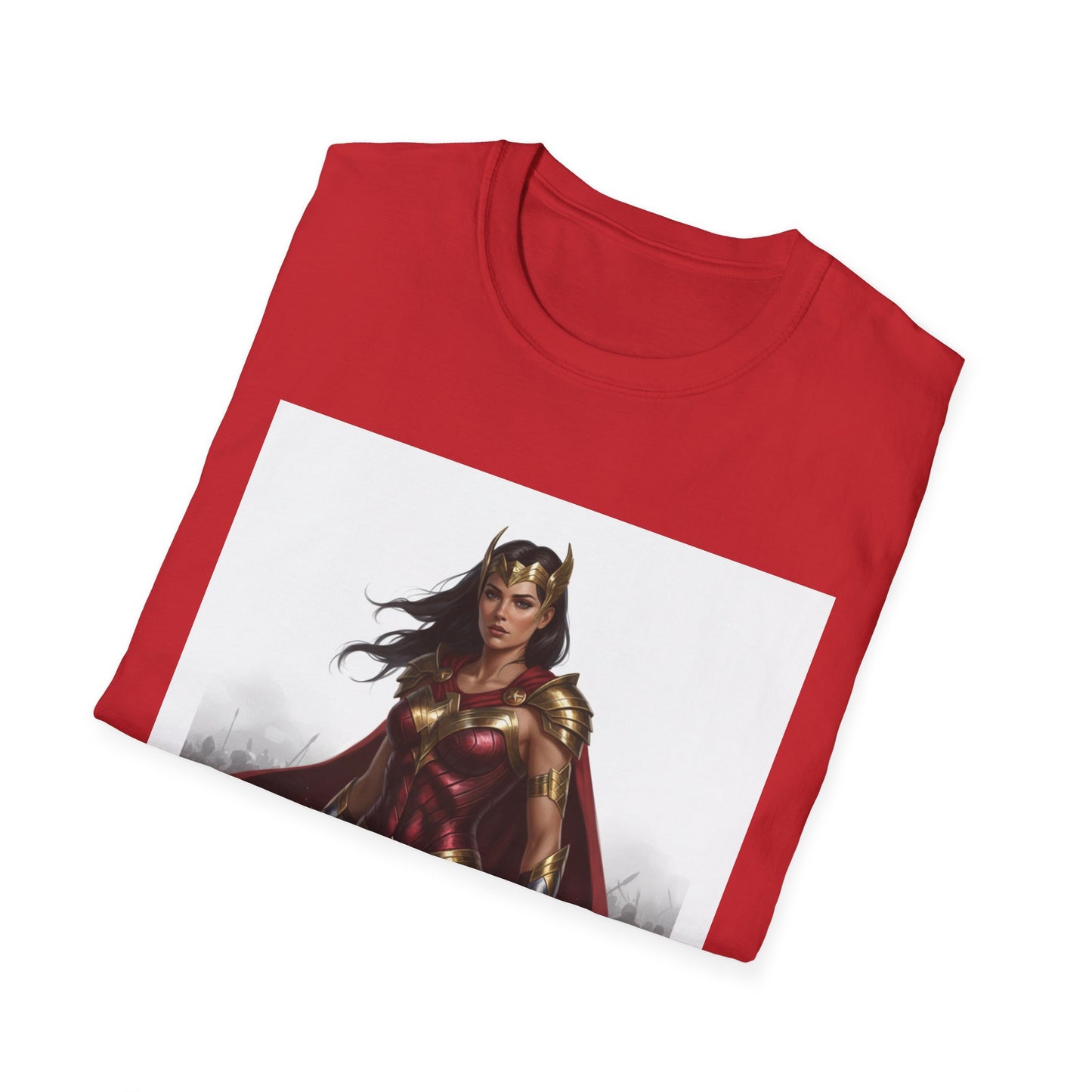 Wonder Woman Graphic T-Shirt — Heroine Illustration Tee