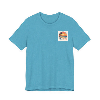 Endless Summer Surf Tee — Retro Sunset Palm Beach T-Shirt