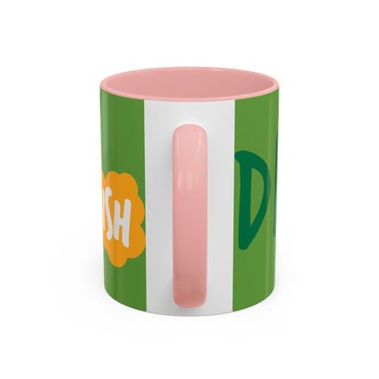 Funny ‘Drunkish’ Accent Coffee Mug — Green Accent 11/15oz